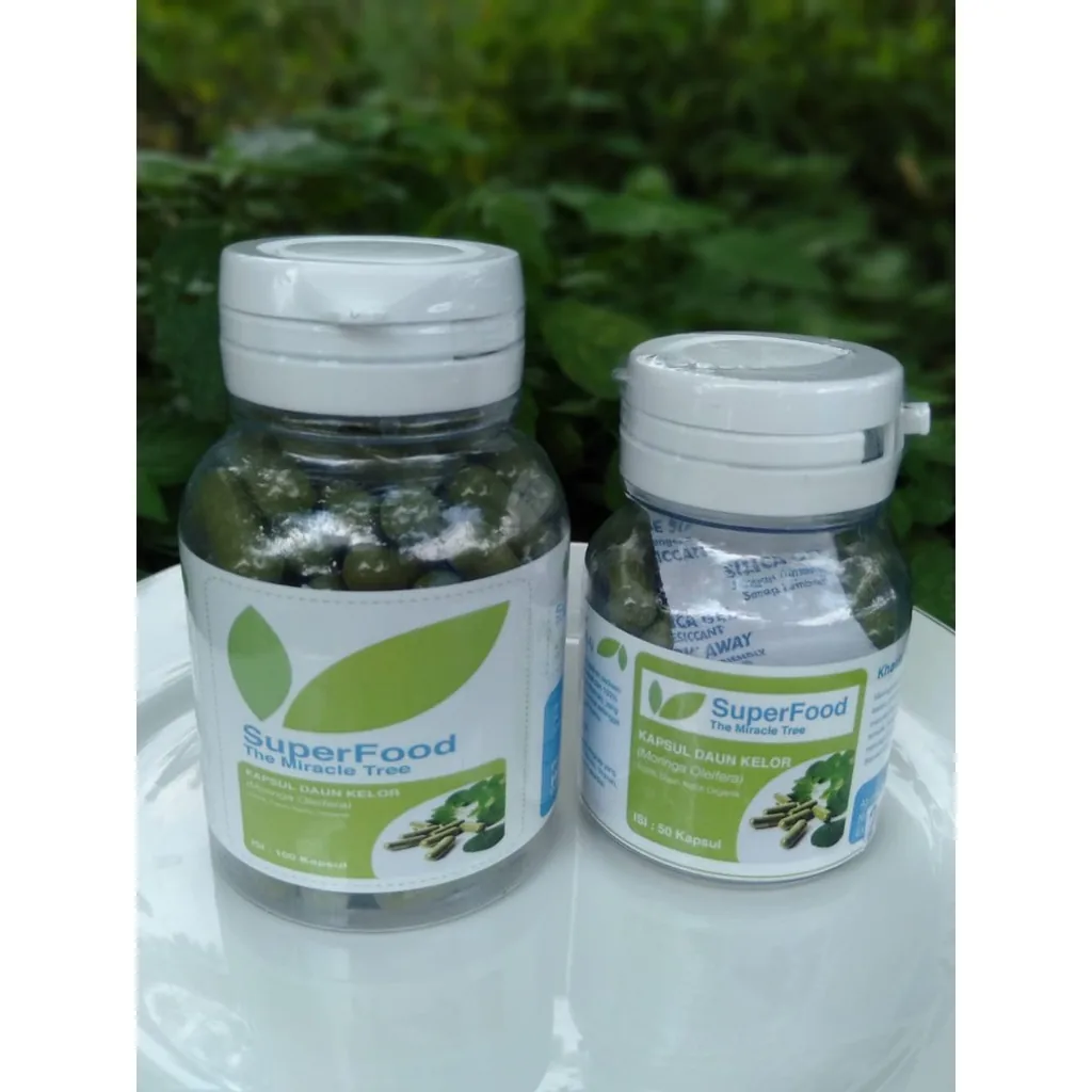 Superfood Kapsul Daun Kelor — 100 kapsul 1 of 1